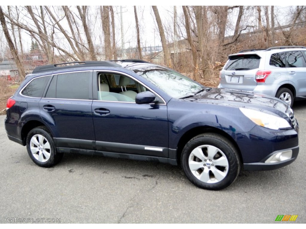 Deep Indigo Pearl 2012 Subaru Outback 2.5i Limited Exterior Photo #102946541
