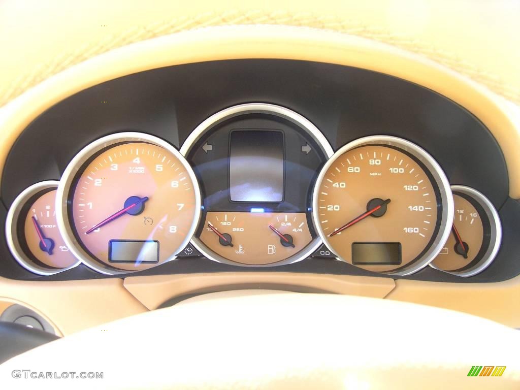 2008 Porsche Cayenne GTS Gauges Photo #1029482