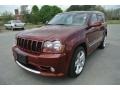 2007 Red Rock Crystal Pearl Jeep Grand Cherokee SRT8 4x4  photo #2