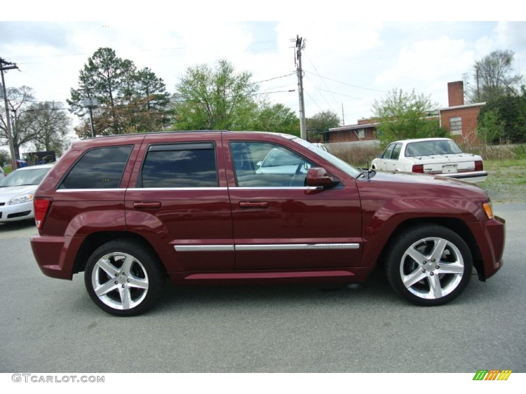 Red Rock Crystal Pearl 2007 Jeep Grand Cherokee SRT8 4x4 Exterior Photo #102948500