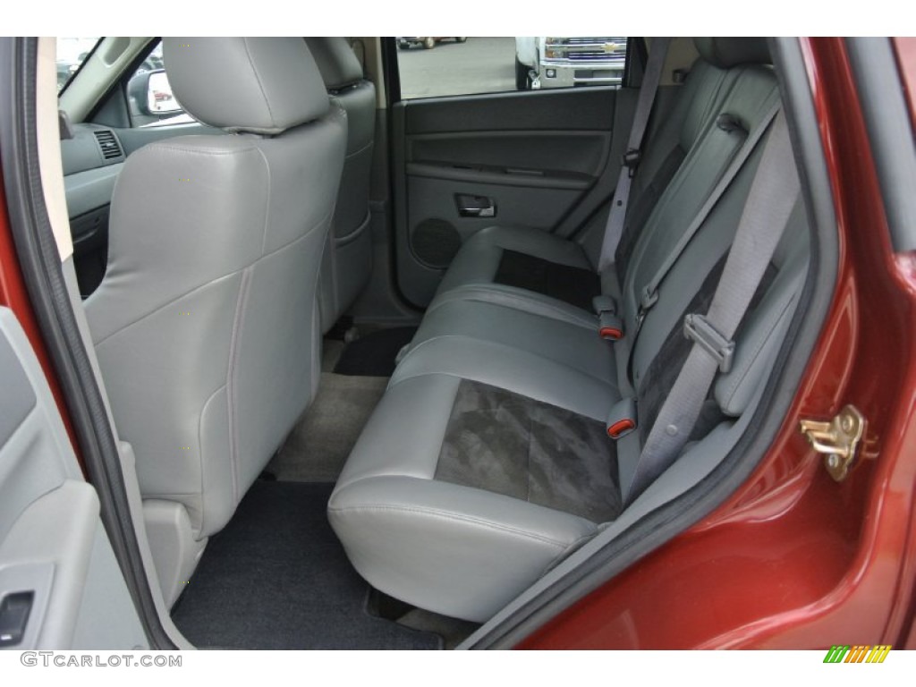 Medium Slate Gray Interior 2007 Jeep Grand Cherokee SRT8 4x4 Photo #102948713