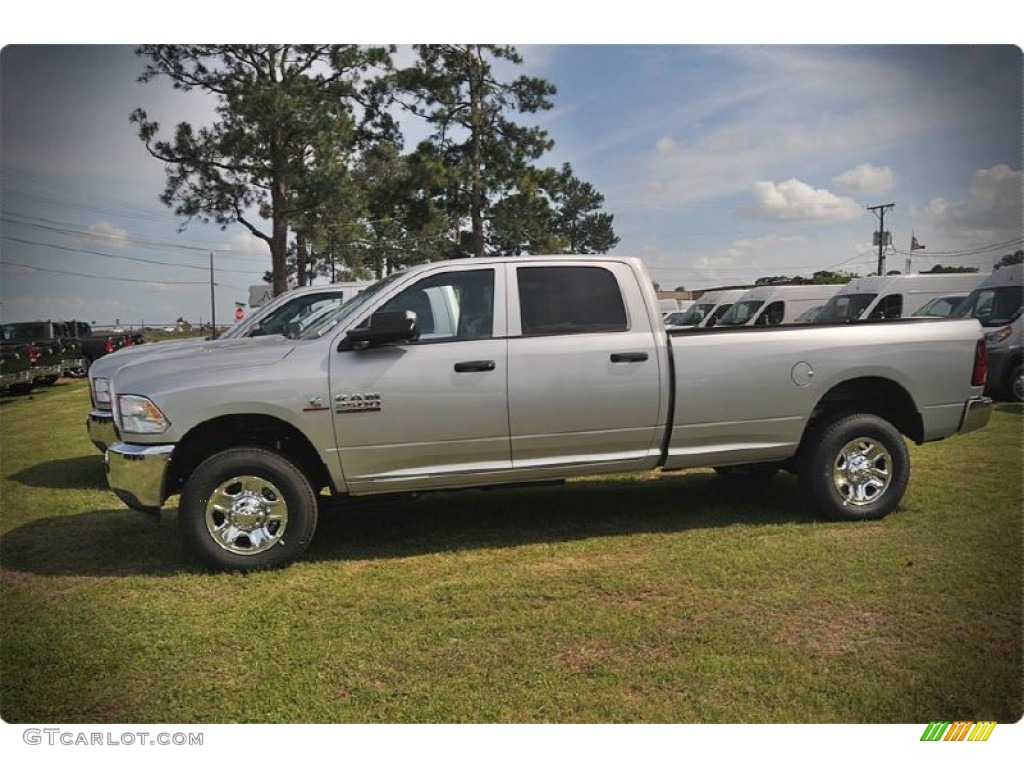 Bright Silver Metallic 2015 Ram 2500 Tradesman Crew Cab 4x4 Exterior Photo #102949805