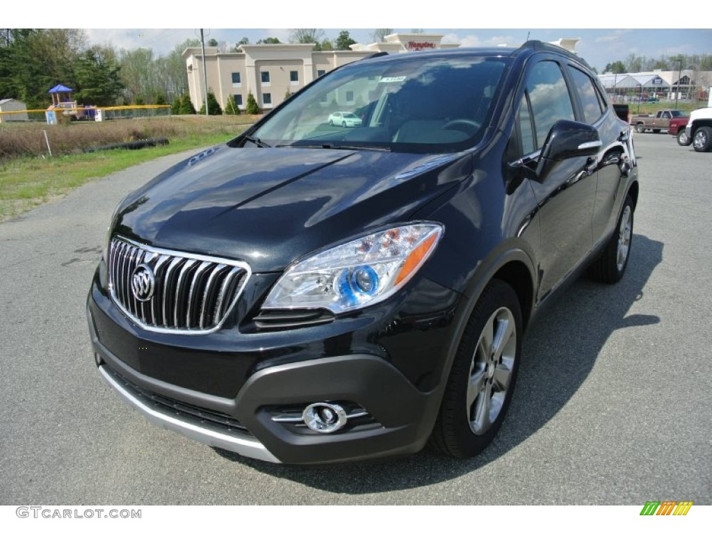 Carbon Black Metallic 2014 Buick Encore Convenience Exterior Photo #102950446
