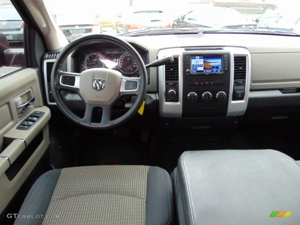 2011 Ram 1500 SLT Crew Cab 4x4 - Flame Red / Dark Slate Gray/Medium Graystone photo #16