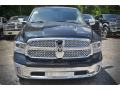 2015 Brilliant Black Crystal Pearl Ram 1500 Laramie Crew Cab  photo #9