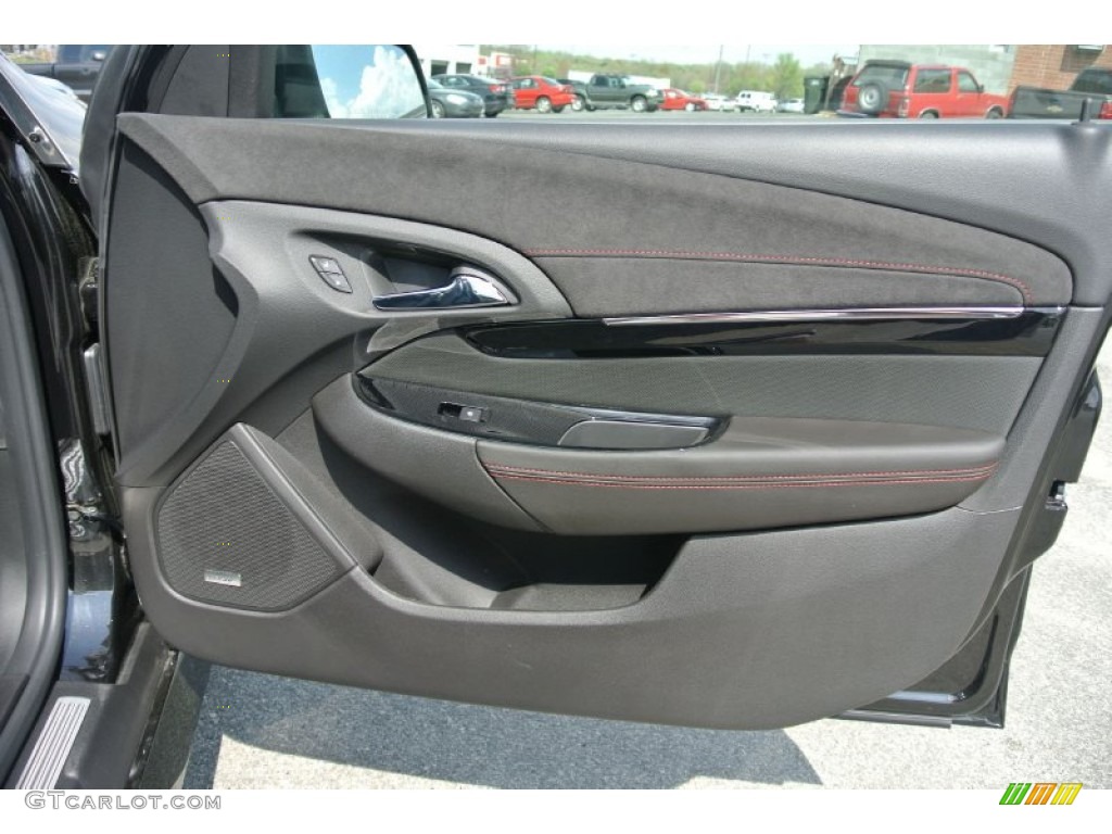 2015 Chevrolet SS Sedan Jet Black Door Panel Photo #102952538