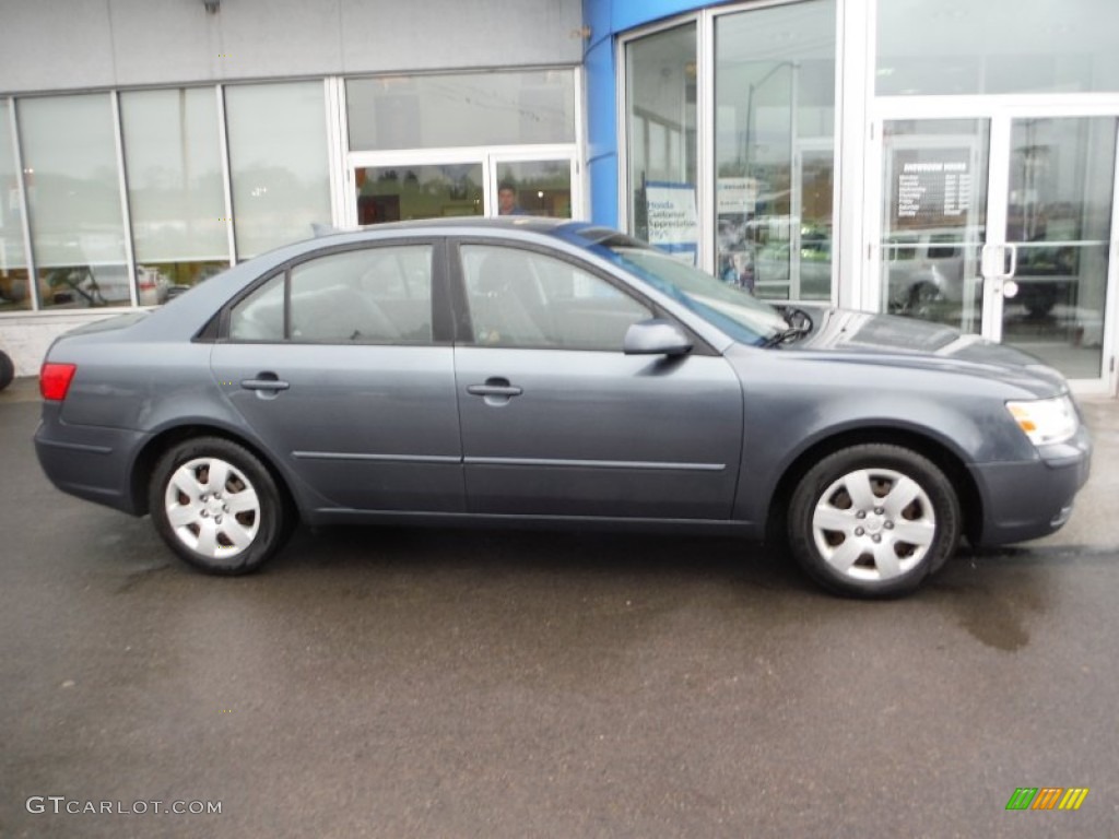 2010 Sonata GLS - Slate Blue / Gray photo #2