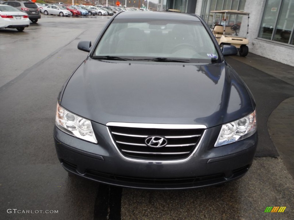 2010 Sonata GLS - Slate Blue / Gray photo #4