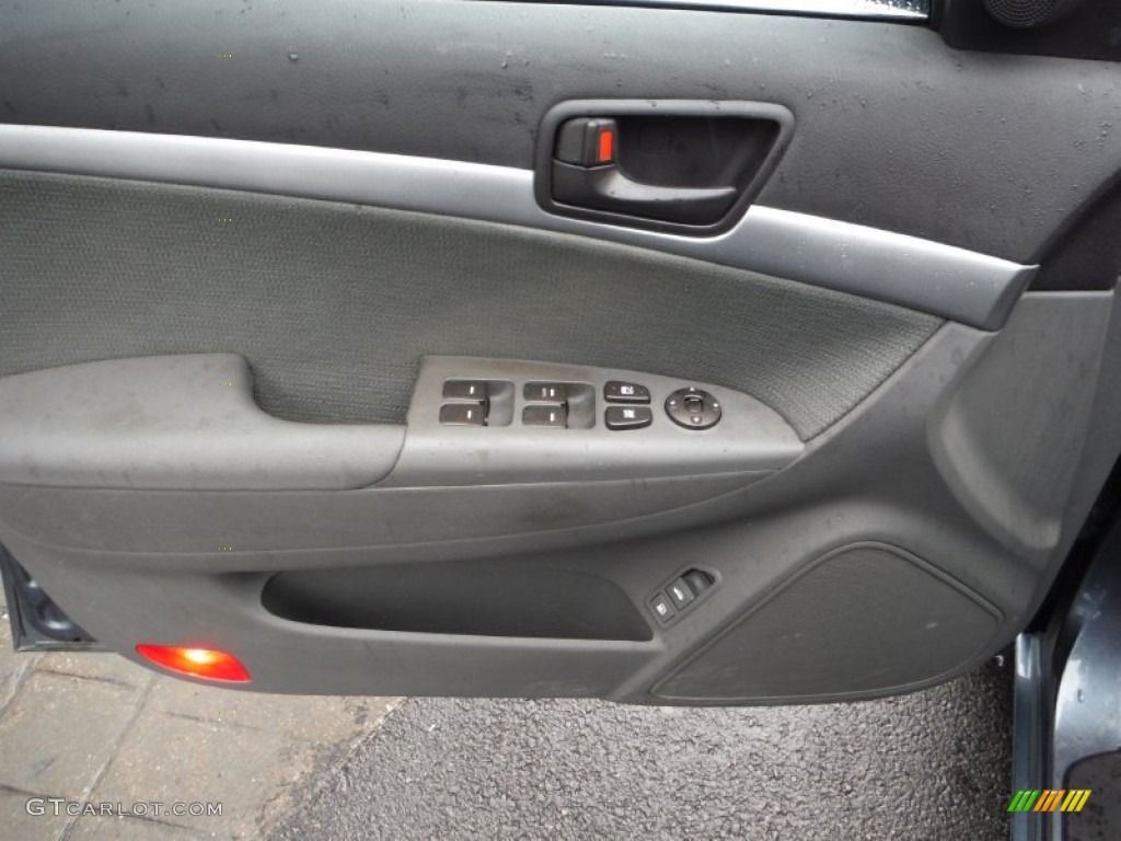 2010 Sonata GLS - Slate Blue / Gray photo #9