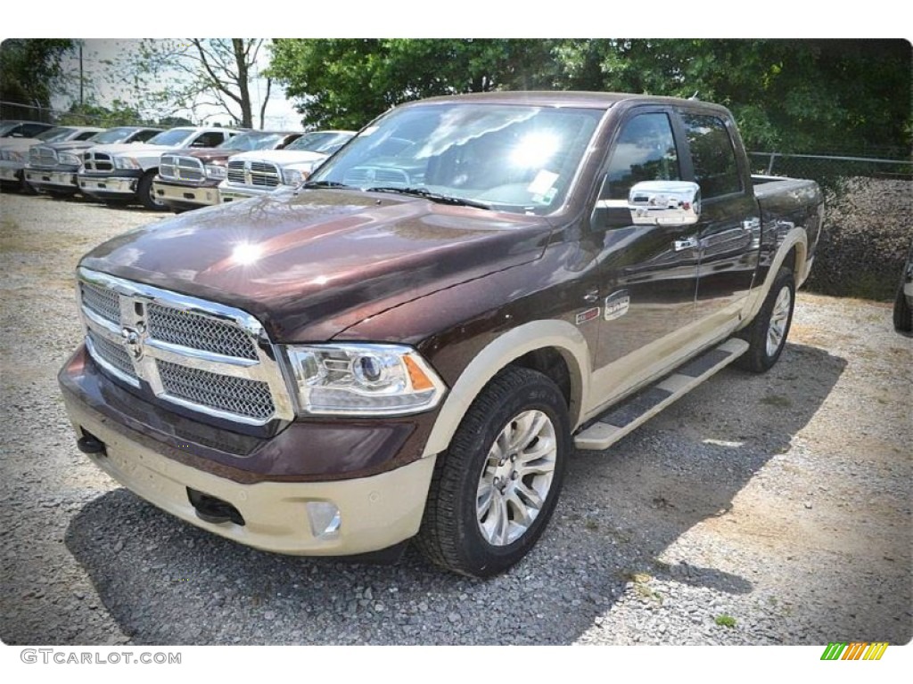 2015 1500 Laramie Long Horn Crew Cab - Western Brown / Canyon Brown/Light Frost photo #1