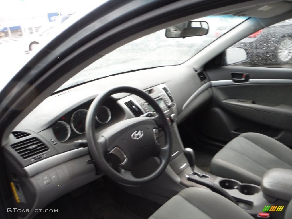 2010 Sonata GLS - Slate Blue / Gray photo #10