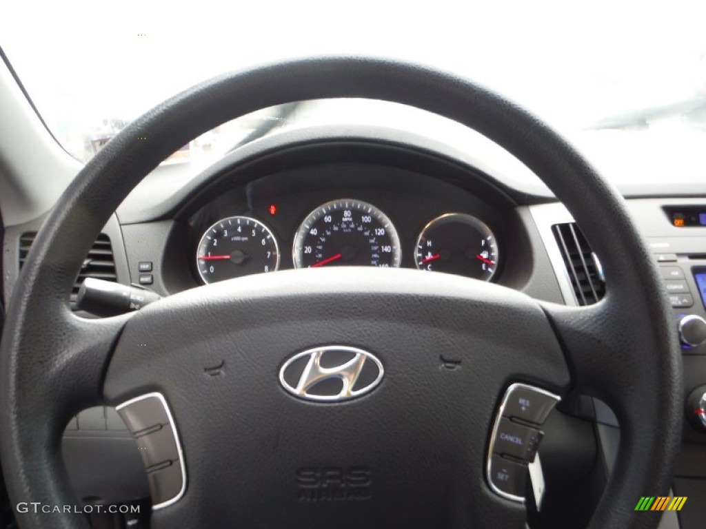 2010 Sonata GLS - Slate Blue / Gray photo #16