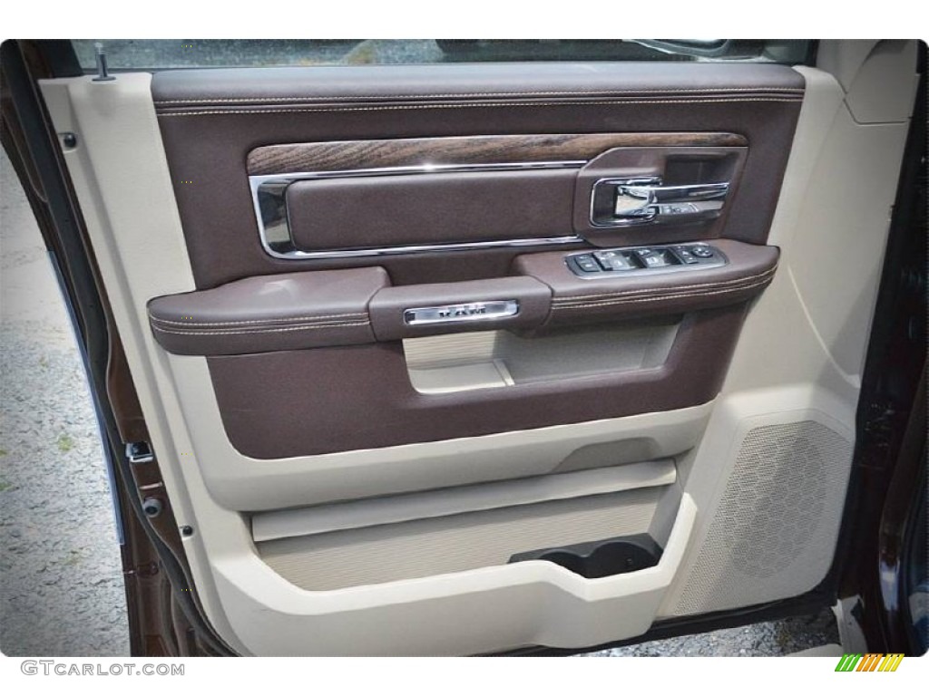 2015 1500 Laramie Long Horn Crew Cab - Western Brown / Canyon Brown/Light Frost photo #12