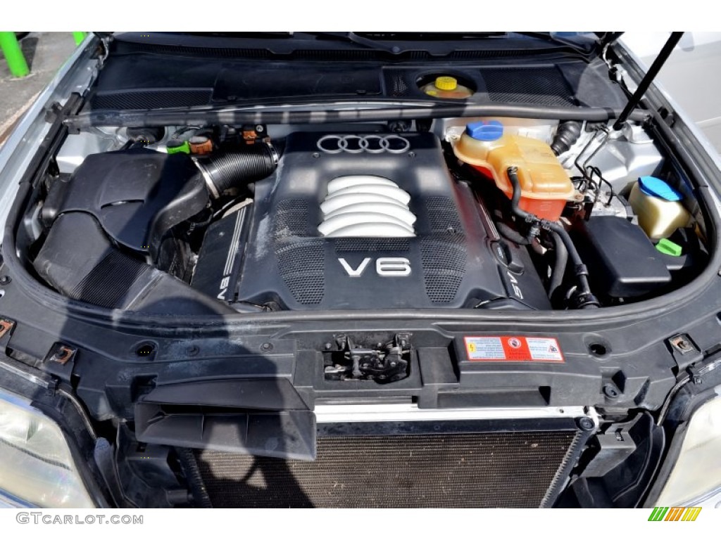 2001 Audi A6 2.8 quattro Sedan 2.8 Liter DOHC 30-Valve V6 Engine Photo #102955770