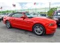 2014 Race Red Ford Mustang V6 Premium Convertible  photo #5