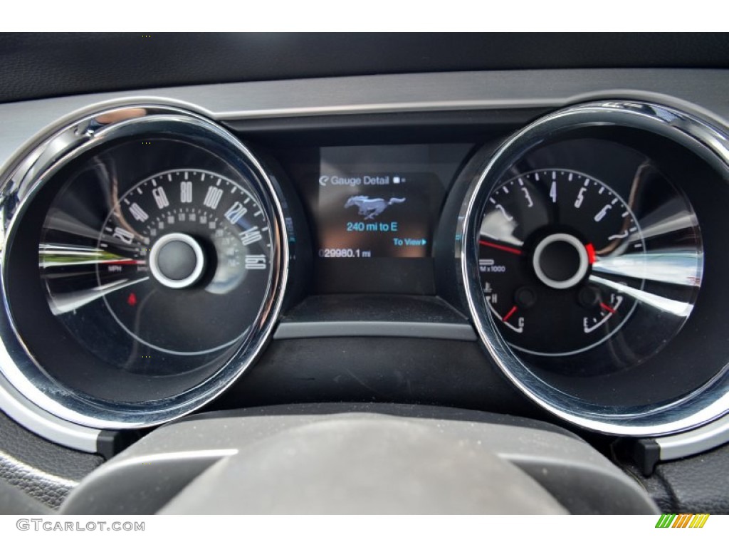 2014 Mustang V6 Premium Convertible - Race Red / Charcoal Black photo #25