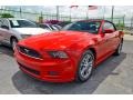 2014 Race Red Ford Mustang V6 Premium Convertible  photo #28