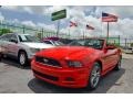 2014 Race Red Ford Mustang V6 Premium Convertible  photo #35