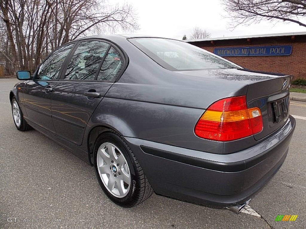 2002 3 Series 325xi Sedan - Steel Grey Metallic / Grey photo #3