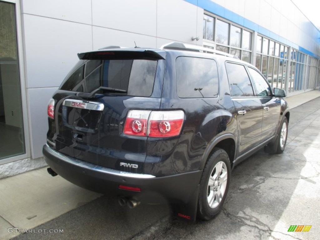 2011 Acadia SLE AWD - Deep Blue Metallic / Light Titanium photo #4