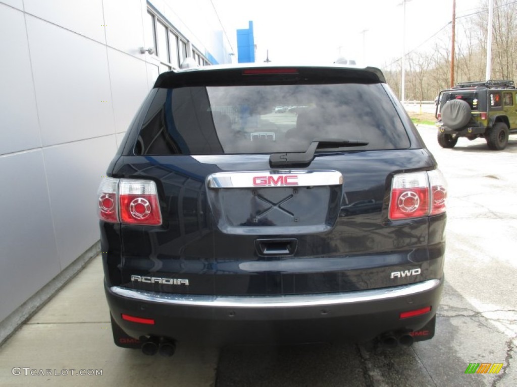 2011 Acadia SLE AWD - Deep Blue Metallic / Light Titanium photo #5