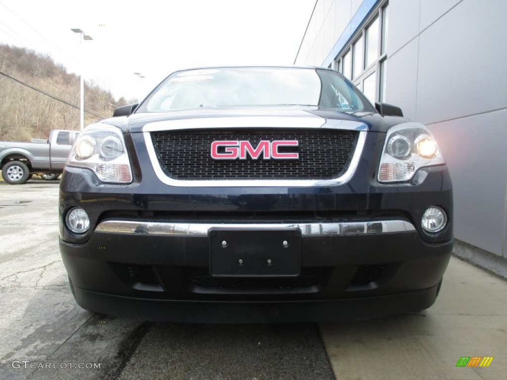 2011 Acadia SLE AWD - Deep Blue Metallic / Light Titanium photo #14