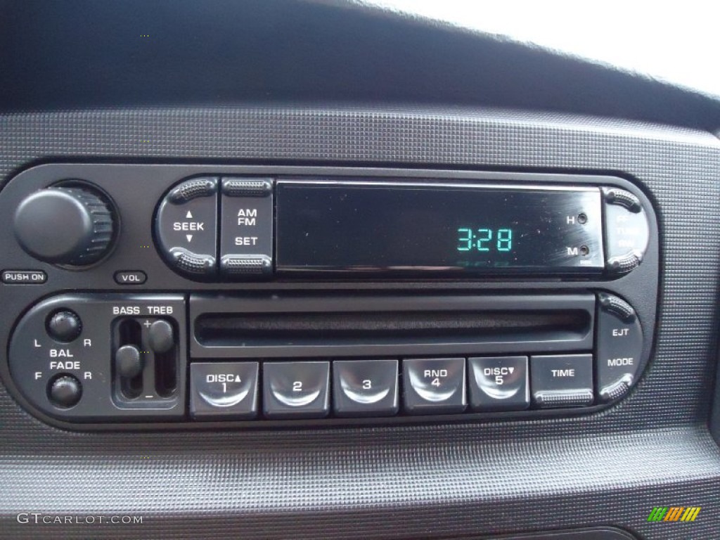 2003 Dodge Ram 1500 ST Quad Cab 4x4 Audio System Photos