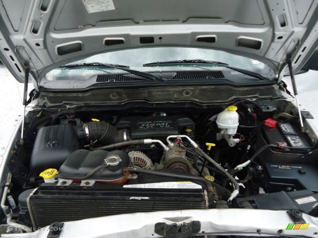 2003 Dodge Ram 1500 ST Quad Cab 4x4 Engine Photos
