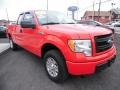 2013 Race Red Ford F150 STX SuperCab 4x4  photo #9