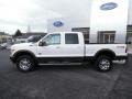 White Platinum 2015 Ford F250 Super Duty King Ranch Crew Cab 4x4 Exterior