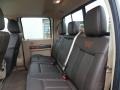 2015 Ford F250 Super Duty King Ranch Mesa Antique Affect/Adobe Interior Rear Seat Photo