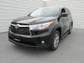 2015 Attitude Black Metallic Toyota Highlander XLE  photo #7