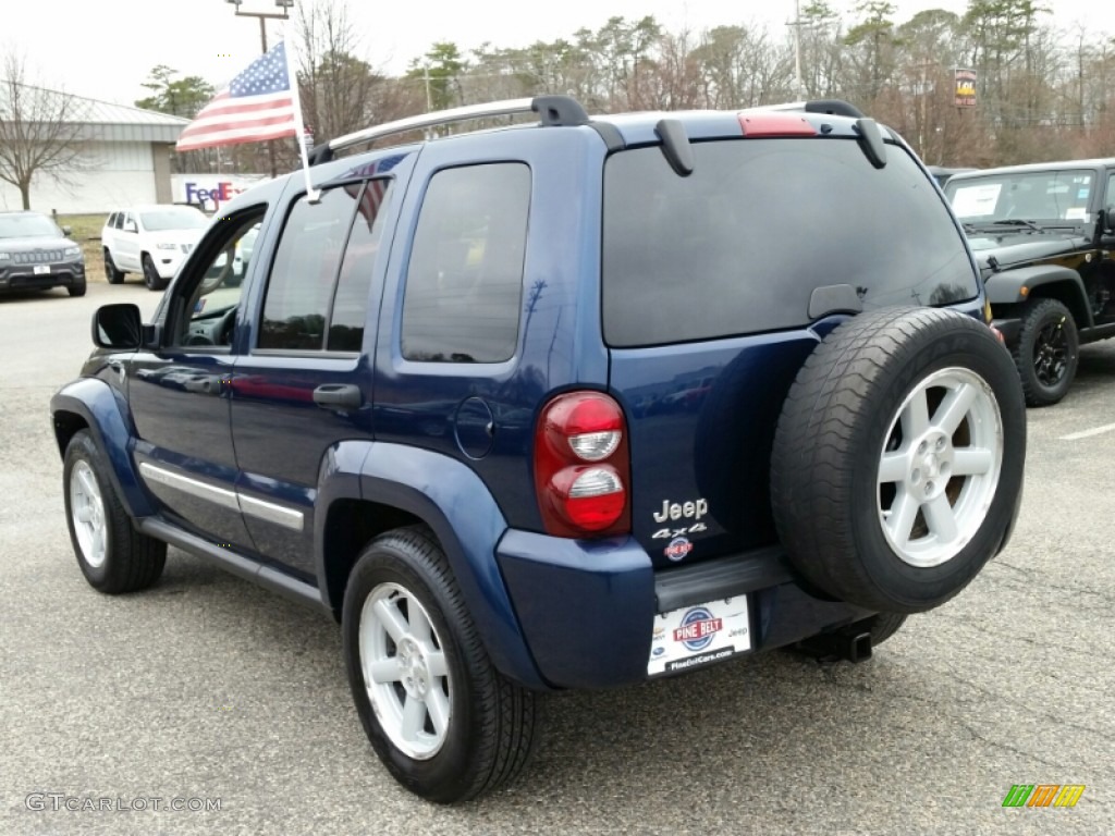 2005 Liberty Limited 4x4 - Atlantic Blue Pearlcoat / Medium Slate Gray photo #11