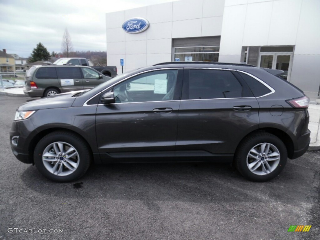 Magnetic Metallic 2015 Ford Edge SEL AWD Exterior Photo #102963630