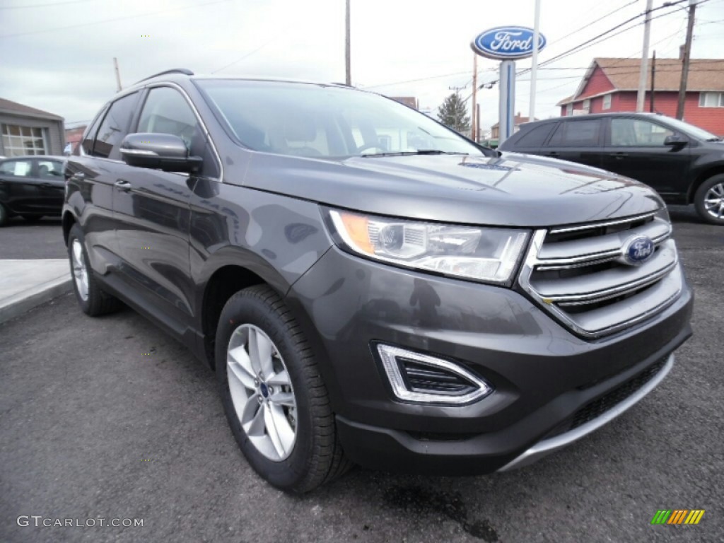Magnetic Metallic 2015 Ford Edge SEL AWD Exterior Photo #102963742