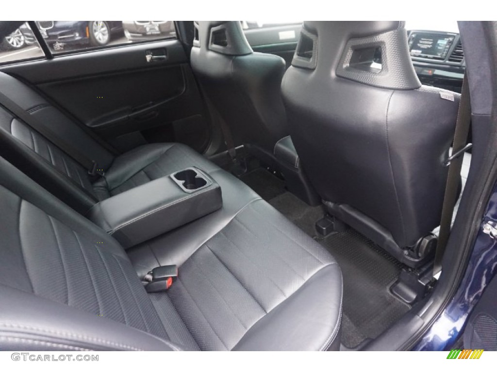 2014 Mitsubishi Lancer Evolution MR Rear Seat Photo #102964725