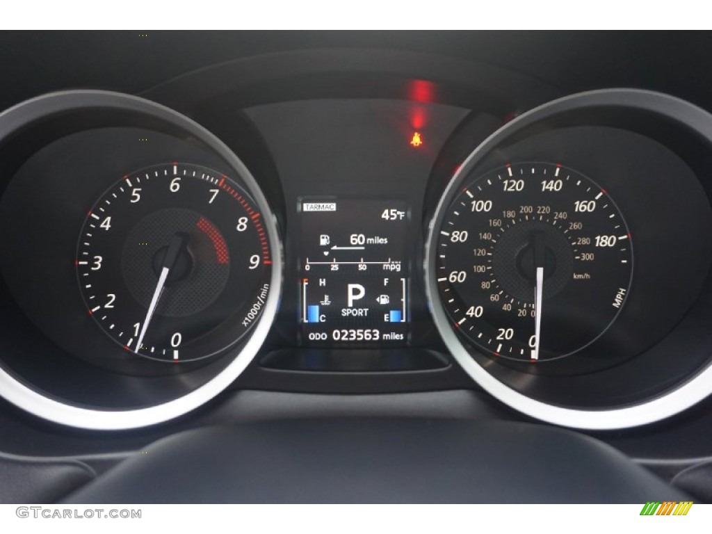 2014 Mitsubishi Lancer Evolution MR Gauges Photo #102964782