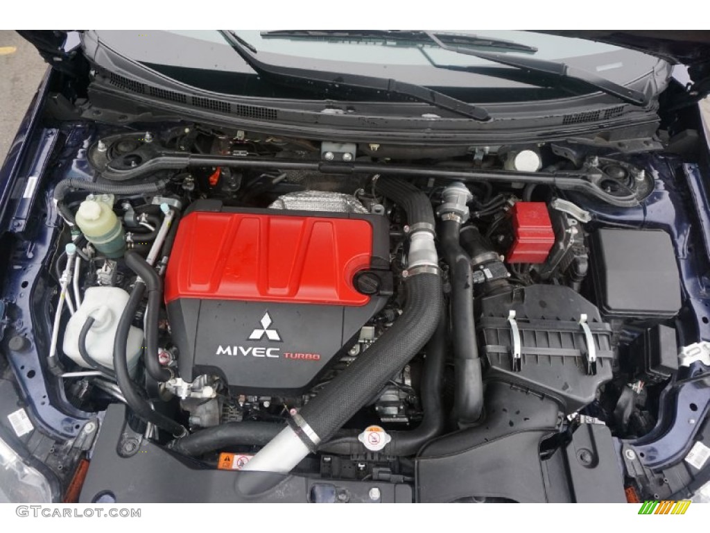 2014 Mitsubishi Lancer Evolution MR 2.0 Liter Turbocharged DOHC 16-Valve MIVEC 4 Cylinder Engine Photo #102964890