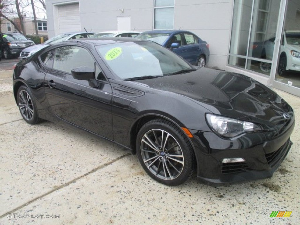 2013 BRZ Premium - Crystal Black Silica / Black Cloth photo #4