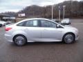 2015 Ingot Silver Metallic Ford Focus SE Sedan  photo #1