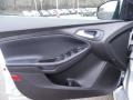 Charcoal Black 2015 Ford Focus SE Sedan Door Panel