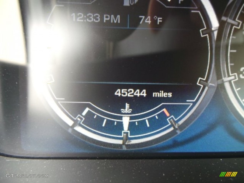 2011 XJ XJL Supercharged - Liquid Silver Metallic / Jet Black/Ivory photo #18