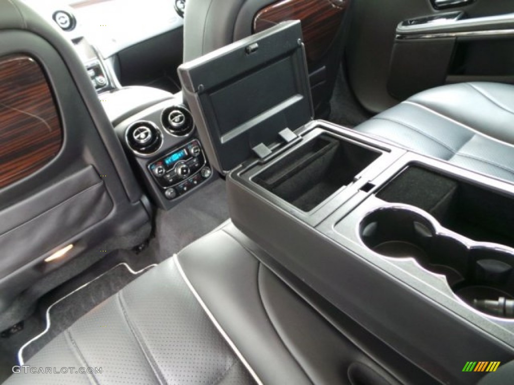 2011 XJ XJL Supercharged - Liquid Silver Metallic / Jet Black/Ivory photo #35