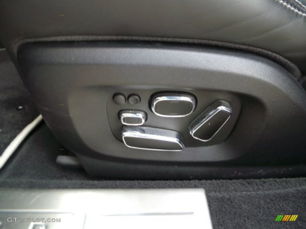 2011 XJ XJL Supercharged - Liquid Silver Metallic / Jet Black/Ivory photo #38