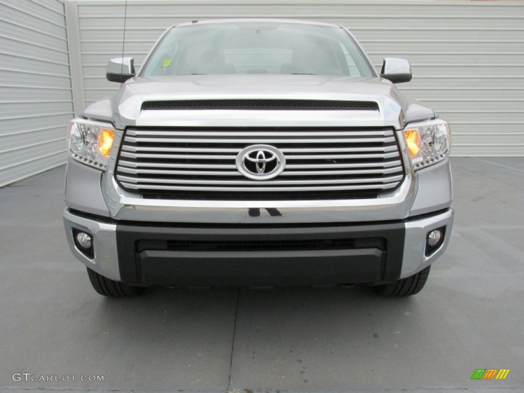 2015 Tundra Limited CrewMax 4x4 - Silver Sky Metallic / Black photo #8