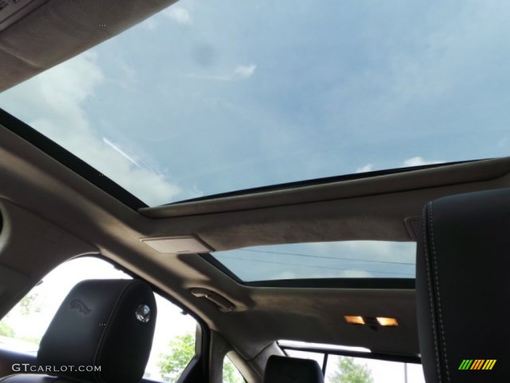 2011 XJ XJL Supercharged - Liquid Silver Metallic / Jet Black/Ivory photo #57