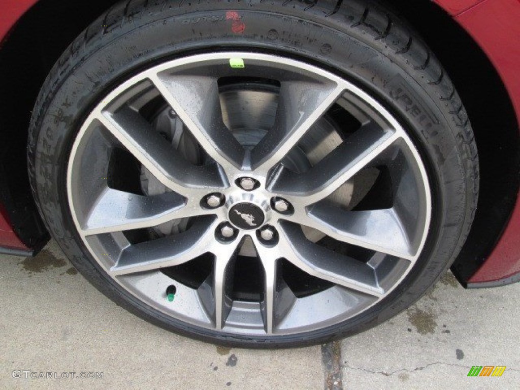 2015 Mustang GT Premium Coupe - Ruby Red Metallic / Ebony photo #2