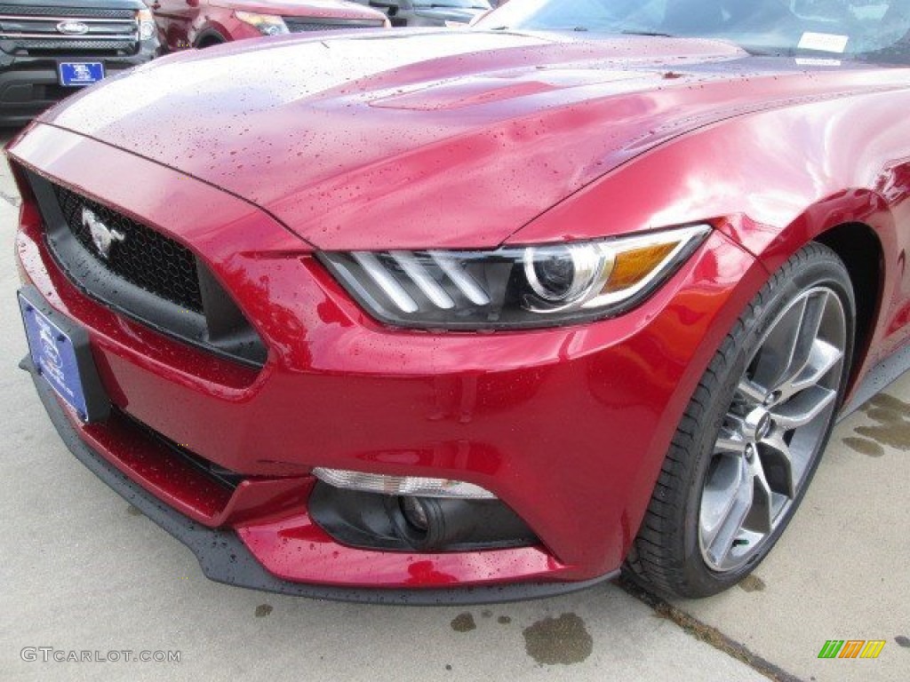 2015 Mustang GT Premium Coupe - Ruby Red Metallic / Ebony photo #7