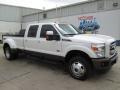 2015 White Platinum Ford F350 Super Duty King Ranch Crew Cab 4x4 DRW  photo #1