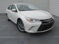 Blizzard Pearl White 2015 Toyota Camry XLE V6
